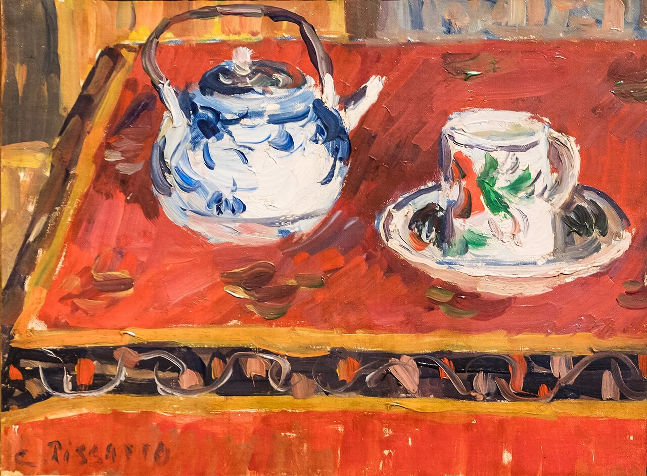 Natura morta, tazza e teiera - Museo Langmatt